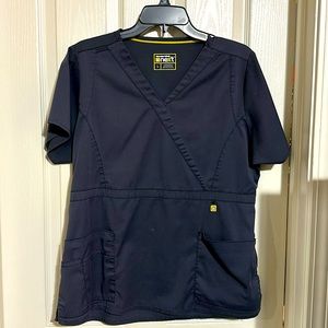 Wonderwink next Gray scrub top
